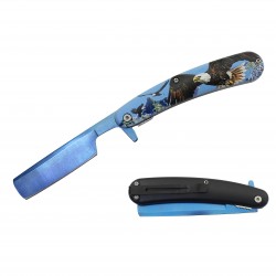 5" Closed Spring Assist Razor Knife Eagle (120/12/13*9*16/34)