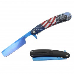 5" Closed Spring Assist Razor Knife Flag (120/12/13*9*16/34)