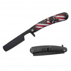 5" Closed Spring Assist Razor Knife Punisher (120/12/13*9*16/34)
