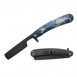 5" Closed Spring Assist Razor Knife Scorpion (120/12/13*9*16/34)