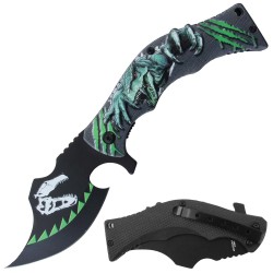 Assisted Knife 3D Print Plastic Handle 4.5" closed. (100/10/13*11*11/35) Assisted Knife 3D Print Plastic Handle 4.5" closed. (100/10/13*11*11/35)