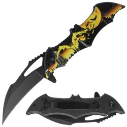 Assisted Knife 3D Print Plastic Handle 4.5" closed. (120/12/12*9*16/27)