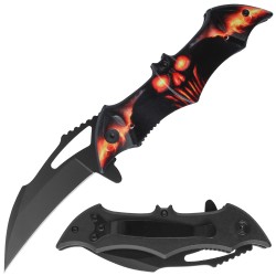 Assisted Knife 3D Print Plastic Handle 4.5" closed. (120/12/12*9*16/27)