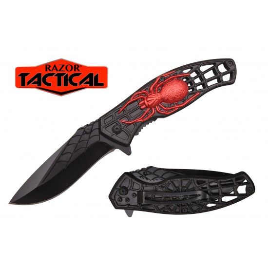 Black Spider  Knife w/ Metal Handle (DISCONTINUED)