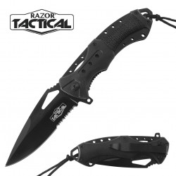 Spring Assisted Knife w/ABS Handle,  4.5" closed (120/12/12*9*17/40)