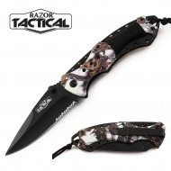 Spring Assisted Knife w/ABS Handle,  4.5" closed (120/12/12*9*18/42)