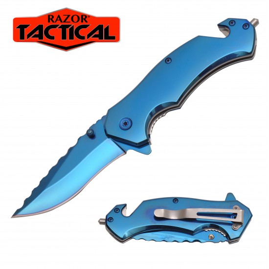 Titanium Spring Assisted Rescue Knife (60/12/12*10*7/31)