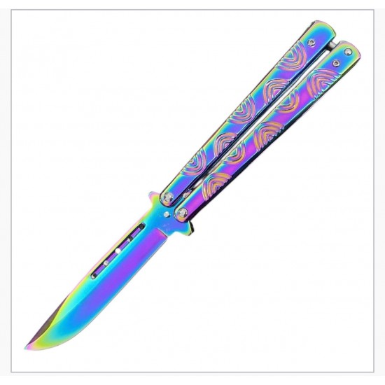 Special "Y" Knife, 4" Blade, 9.25" Overall Titanium (96/12/13*8*12/43)
