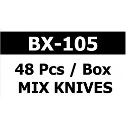 Razor Tactical Box of 48 Assorted Knives (10.5*6.5*4.75/12.1) 