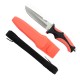 DIVING KNIFE 9.5'' WITH SHEATH, BLISTER PACK.