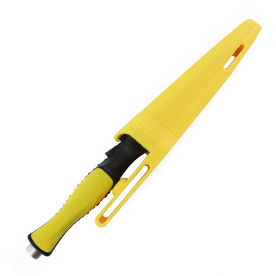 DIVING KNIFE 9.5'' WITH SHEATH, BLISTER PACK.