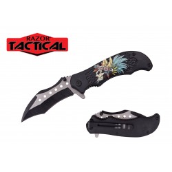 4.5" Spring Assist Pocket Knife ABS Handle (120/12/13*10*17/42) 4.5" Spring Assist Pocket Knife ABS Handle (120/12/13*10*17/42)