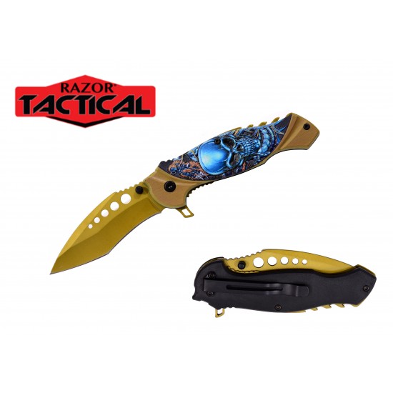 4.75" Spring Assist Pocket Knife (120/12/13*10*17/40)