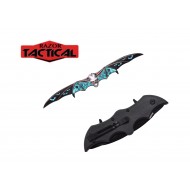 Skull BAT Double Blade Knife 13.5" Overall (72/12/15*10*12/41)