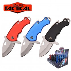 MINI MONEY CLIP SPRING ASSIST KNIFE 2.75'' 12PCS DISPLAY. MINI MONEY CLIP SPRING ASSIST KNIFE 2.75'' 12PCS DISPLAY.