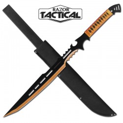 Orange 28'' Machete 3mm Thickness with Sheath (20/10/30*15*7/31) Orange 28'' Machete 3mm Thickness with Sheath (20/10/30*15*7/31)