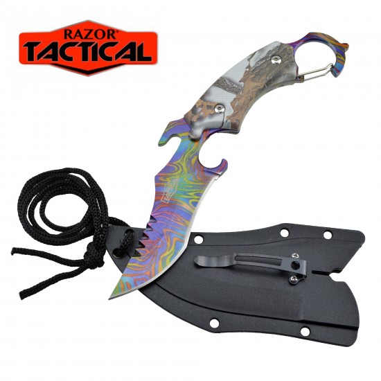 Rainbow Tactical Knife Set
