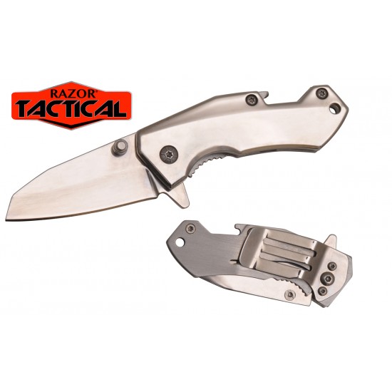 RT-7121MR MINI SPRING ASSIST KNIFE 3 '' METAL HANDLE (120/12/9*8*16/23)