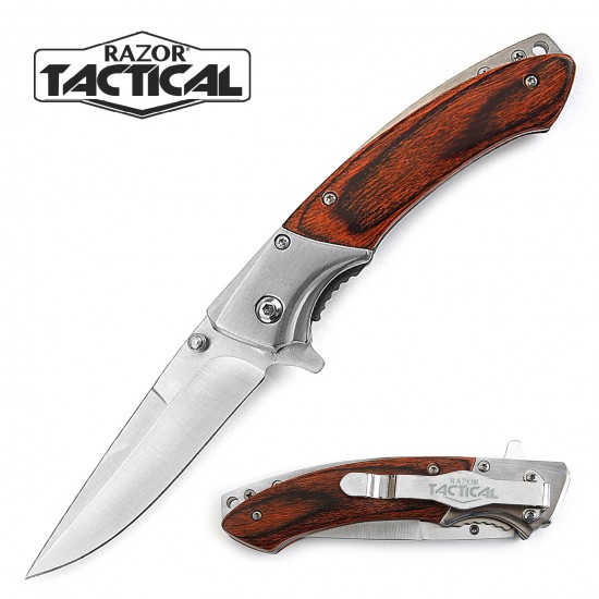 Wood Assist Knife 4.5'' Stainless Steel Handle (120/12/12*9*16/40)