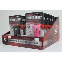 CH-35 Cheetah Counter Top Display with 12 Assorted Pepper Sprays.. CH-35 Cheetah Counter Top Display with 12 Assorted Pepper Sprays..