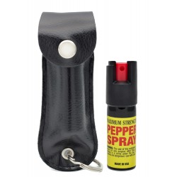 Cheetah Black 1/2 oz Keychain Pepper Spray (200/24X14X18/28) Cheetah Black 1/2 oz Keychain Pepper Spray (200/24X14X18/28)