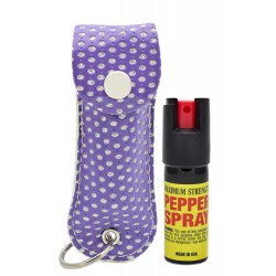 Purple Bling Cheetah 1/2 oz Keychain Pepper Spray (200/24X14X18/28, 100/24X14X9/14) Purple Bling Cheetah 1/2 oz Keychain Pepper Spray (200/24X14X18/28, 100/24X14X9/14)