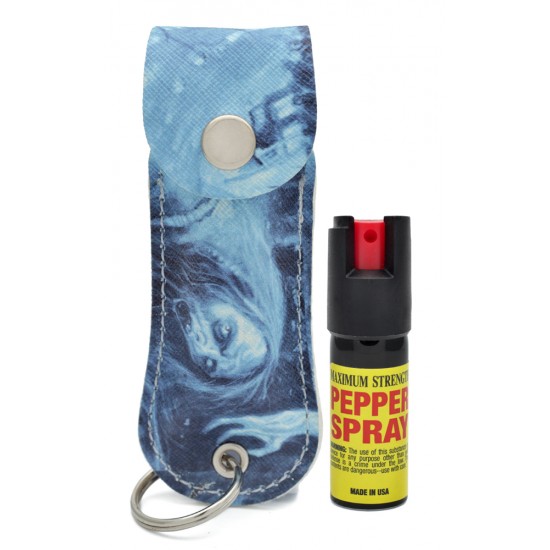 Zombie Cheetah 1/2 oz Keychain Pepper Spray (200/24X14X18/28, 100/24X14X9/14)