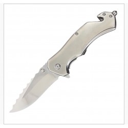 Titanium Spring Assisted Rescue Knife (60/12/12*10*7/31) Titanium Spring Assisted Rescue Knife (60/12/12*10*7/31)