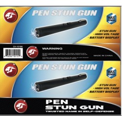 PEN STUN GUN BLACK (100/CS)