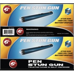 PEN STUN GUN BLUE (100/CS)