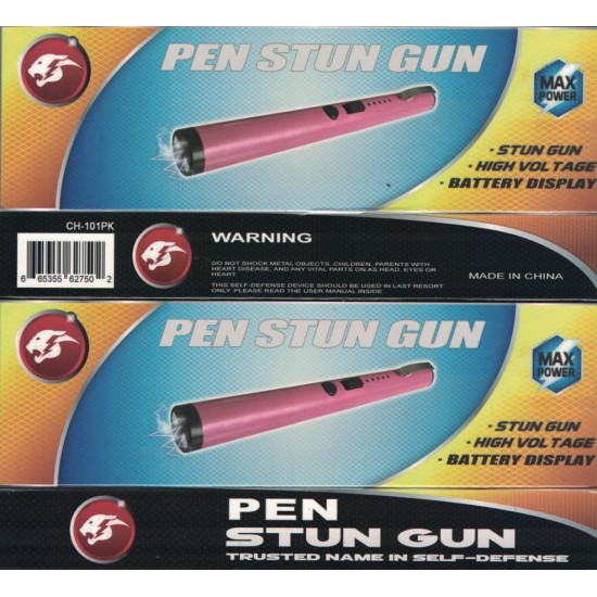 PEN STUN GUN PINK (100/CS) PEN STUN GUN PINK (100/CS)