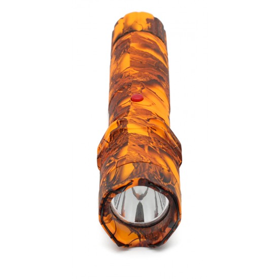 TACTICAL FORCE FLASHLIGHT STUN GUN ORANGE CAMO (50/-/ 17*10*17/ 27)