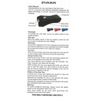 Cheetah SLIM Max Power Stun Gun Black (100/1/11*11*15/25)