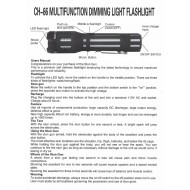 CHEETAH "PREDATOR" FLASH LIGHT STUN GUN (50/CS)