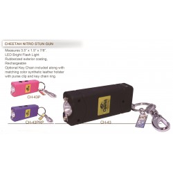 CHEETAH NITRO 2.5 MIL STUN GUN BLACK BLING (50/1/15*12*11/ 22) CHEETAH NITRO 2.5 MIL STUN GUN BLACK BLING (50/1/15*12*11/ 22)