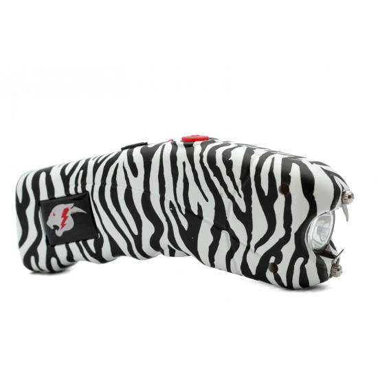 Cheetah Cyclone Stun Gun w/ Alarm, Zebra (100/-/ 14*17*21/ 44)