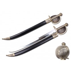31" Pirate Sword With Pirate Ship On Handguard (10/-/33*14*24/40) 31" Pirate Sword With Pirate Ship On Handguard (10/-/33*14*24/40)
