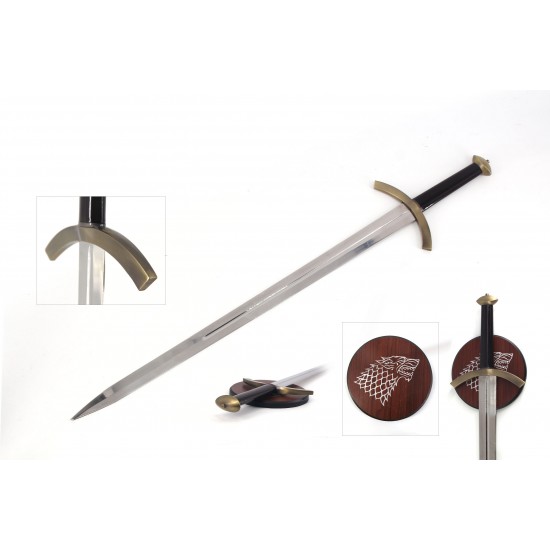 Sword 40" Overall with Wall Plaque (10CS/41*10*20/41LB)