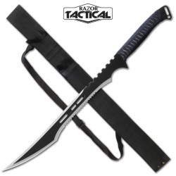 BLACK 27'' MACHETE WITH SHEATH (20/10/29*15*9/36) BLACK 27'' MACHETE WITH SHEATH (20/10/29*15*9/36)
