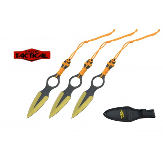 7.5" 3pcs Set Throwing Knife Set