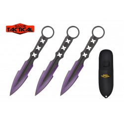 7.5" 3pcs Set Throwing Knife Set (60/12) 7.5" 3pcs Set Throwing Knife Set (60/12)