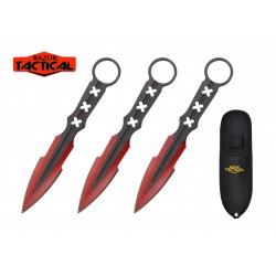 7.5" 3pcs Set Throwing Knife Set (60/12) 7.5" 3pcs Set Throwing Knife Set (60/12)