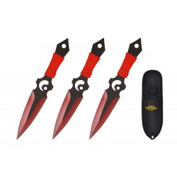 7.5" 3pcs Set Throwing Knife Set (60/12/13*11*18/31) 7.5" 3pcs Set Throwing Knife Set (60/12/13*11*18/31)