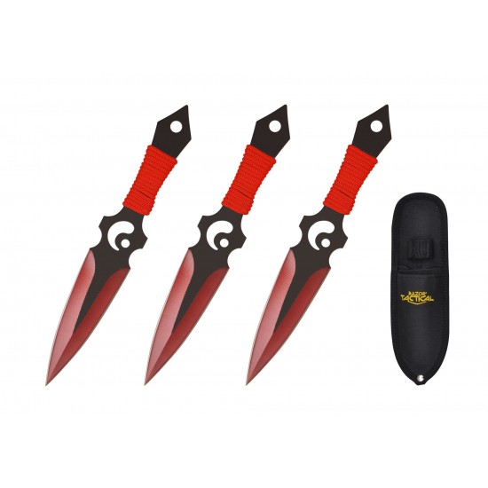 7.5" 3pcs Set Throwing Knife Set (60/12/13*11*18/31)