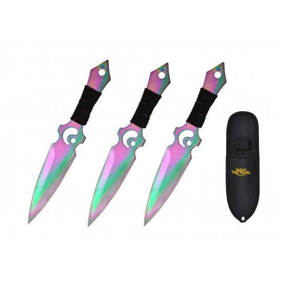 7.5" 3pcs Set Throwing Knife Set (60/12/13*11*18/31)