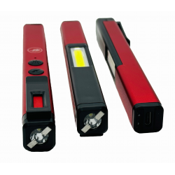 Cheetah Compact Pen Style Flash Light Stun Gun, Red (150/1/17*15*10/35)