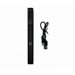 Cheetah Compact Pen Style Flash Light Stun Gun, Black (150/1/17*15*10/35)