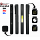 Cheetah Compact Pen Style Flash Light Stun Gun, Black (150/1/17*15*10/35)