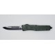 FURY Special OTF Knife. Green Handle, Drop Point Blade (60/1/16*15*11/36)
