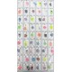Silver Muti Design & Neon Colors Belly Rings 54 pcs/card (50/1/22*16*18/33)